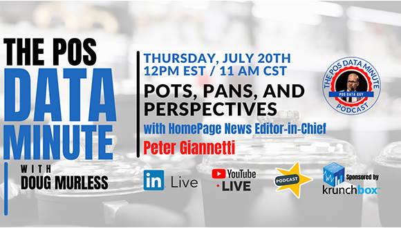 The POS Data Minute –  Pots, Pans, and Perspectives