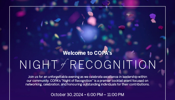 COPA – A Night of Recognition